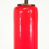 Italian red opaline pendant light - 1960s