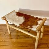 Cowhide stool
