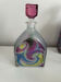 Rare vintage carafe bottle by Luigi Bormioli Italy - Model "Spirale"