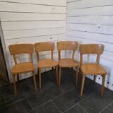 4 chaises de bistrot Thonet