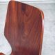 Mid-Century Modern Plywood Side Chairs attributed to Carlo Ratti for Legni Curvati, Italy, 1950s, Set of 3