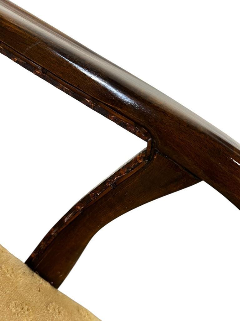 Vintage wooden armchair / club chair