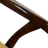 Vintage wooden armchair / club chair