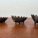 Stackable metal ashtray hedgehog mid-century USSR, 1960s, set of 6