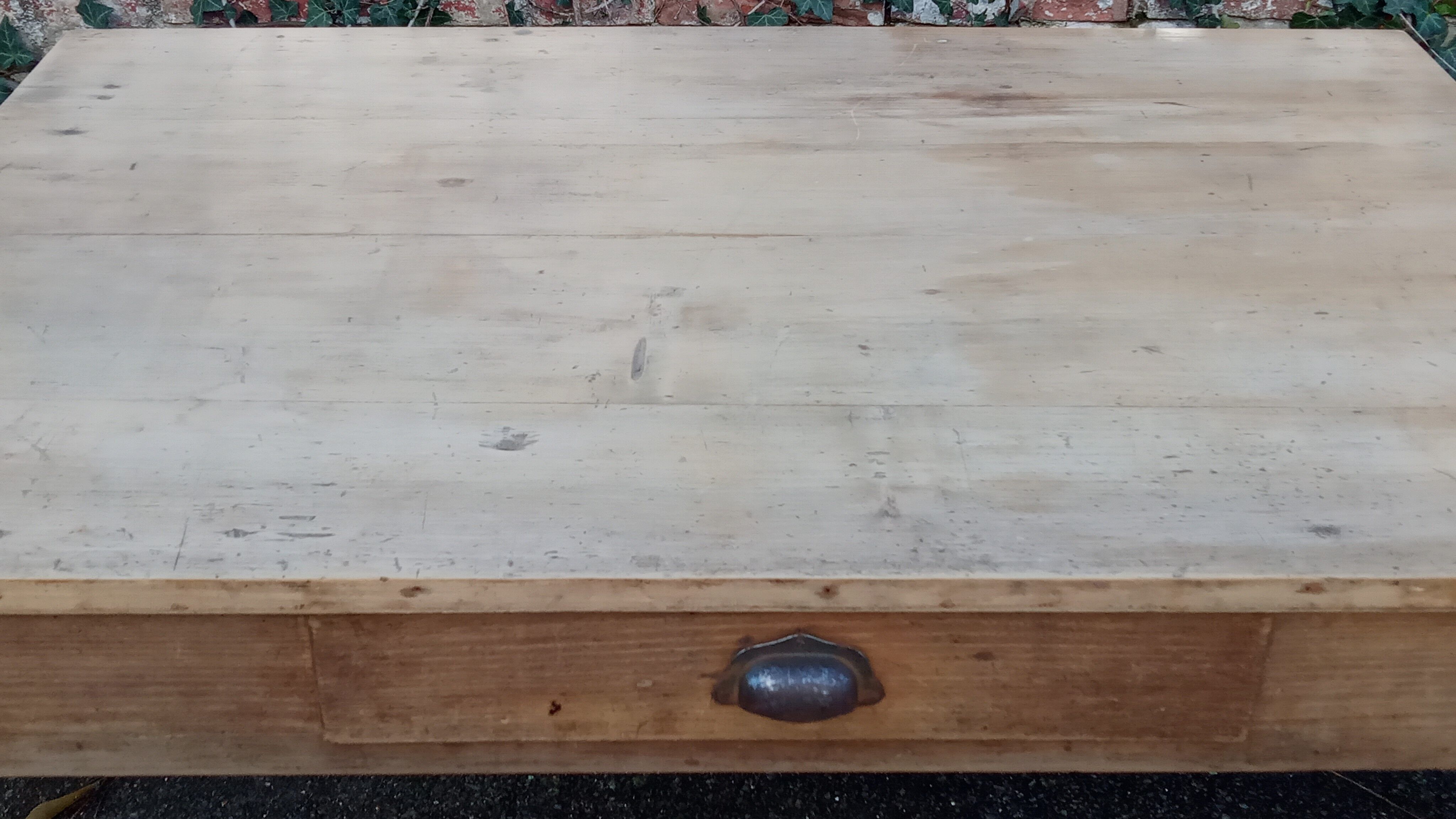 Extended farmhouse table, 8 people