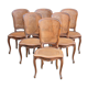 Set of 6 regency chairs
