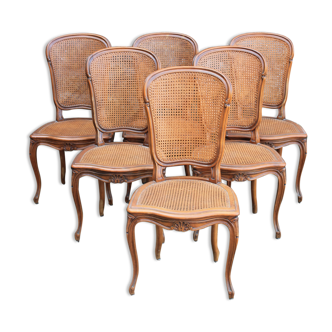 Set of 6 regency chairs