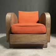 Fauteuil de salle art déco des années 1920
