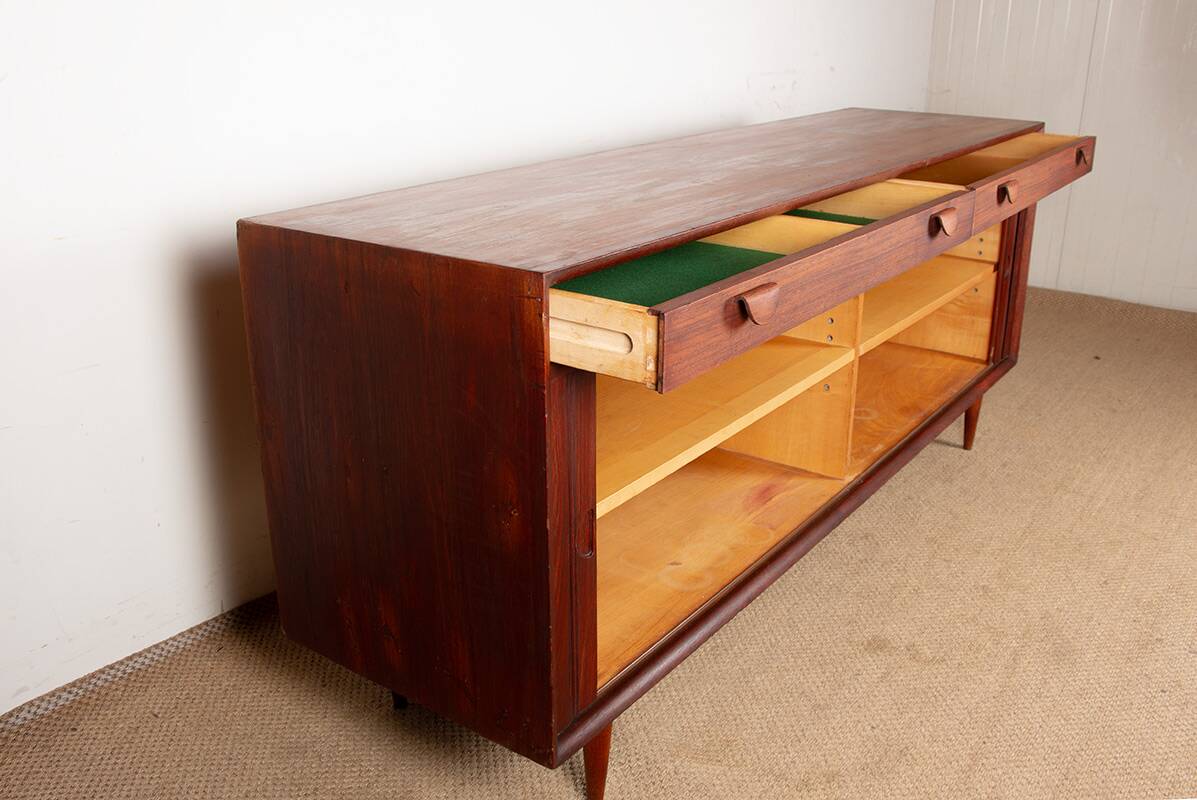 Danish teak sideboard, Grete Jalk model for P.Olsen Sibast Mobler.