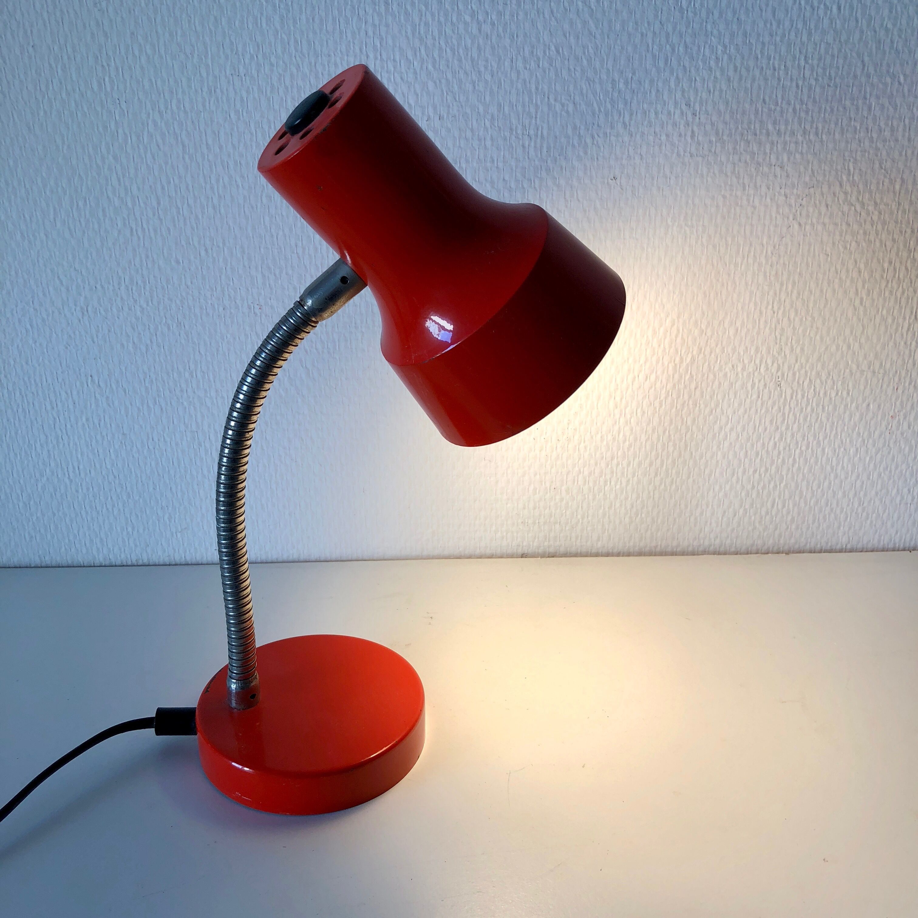 Lamp office veb narva vintage 1970