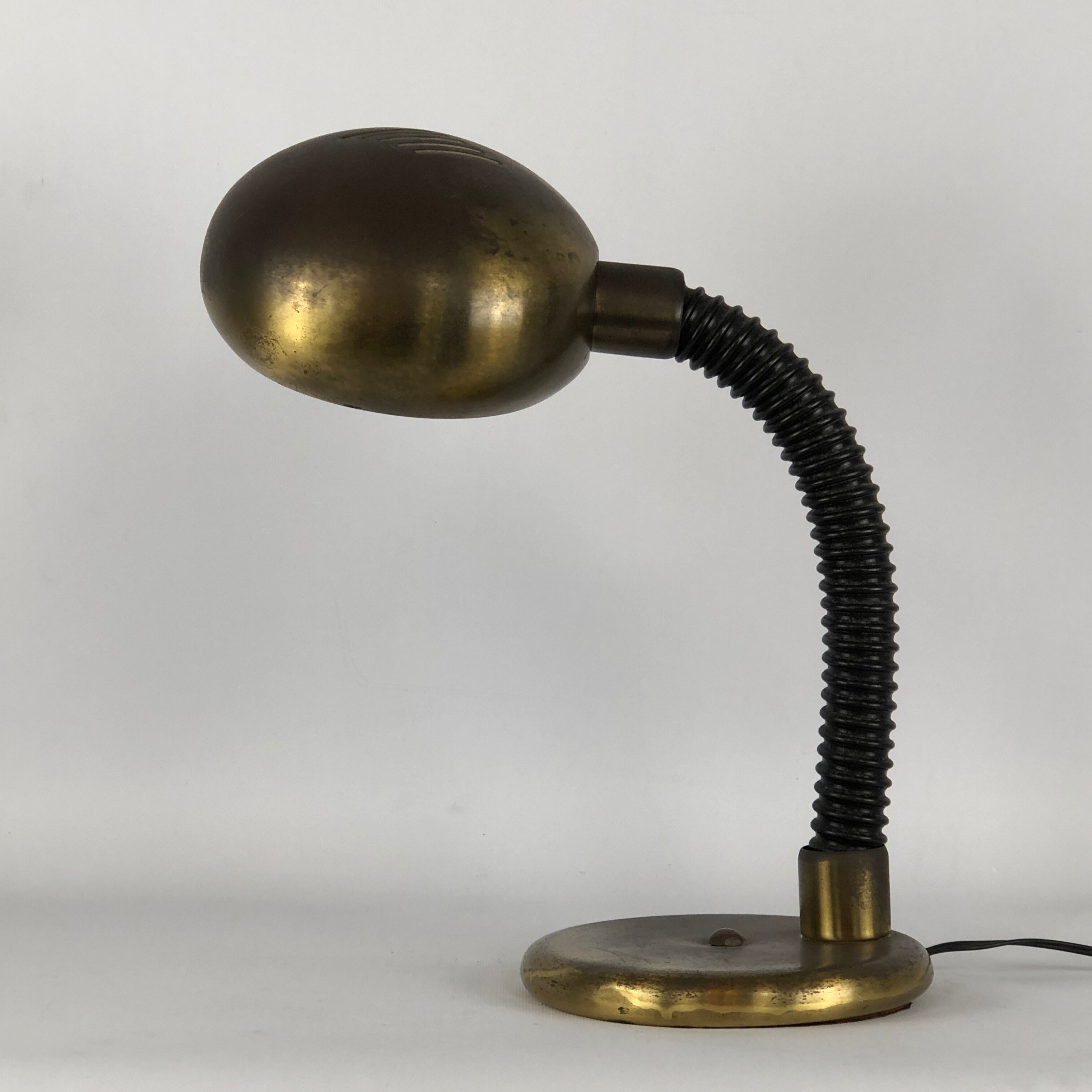 Vintage Targetti metal table lamp