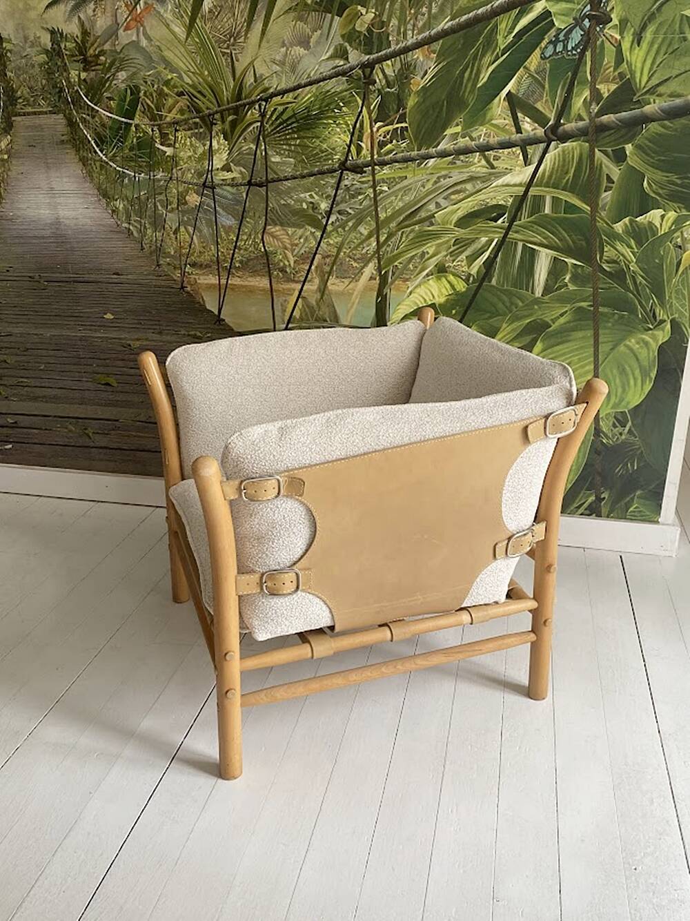 Fauteuil Ilona par Arne Norell, Suède, années 1970