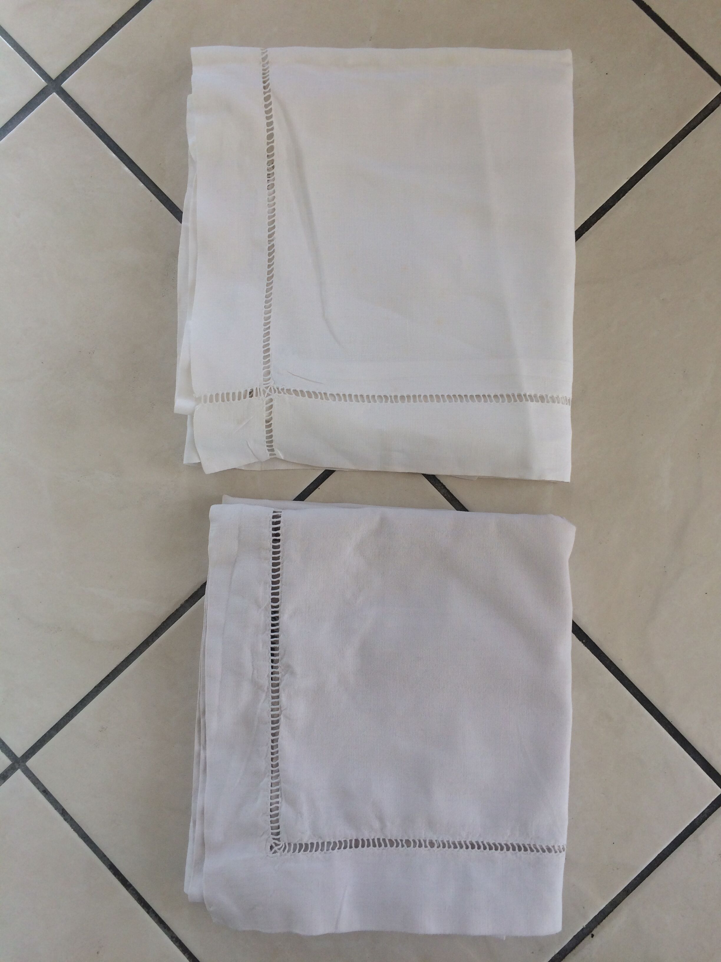 Hand made 2 pillowcases