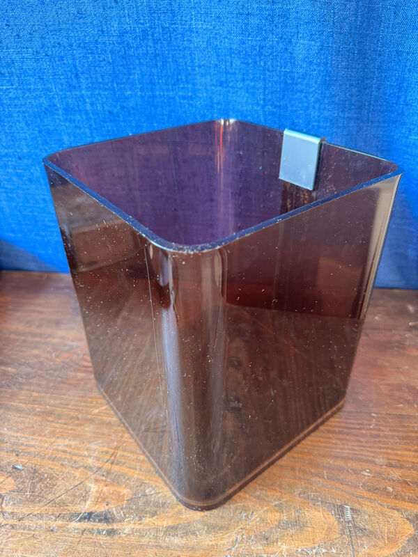 Corbeille à papier vintage Michel Dumas pour Roche Bobois (1970)