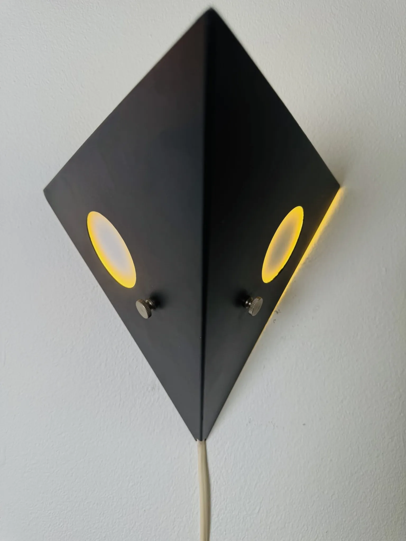 C-1651 'Night Owl/Nachtuil' Wall Light By Raak Amsterdam, The Netherlands, 1960S