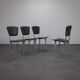 Set of 4 T38 dining chairs by Studio Archirivolto for Fasem, Italy, 1980s