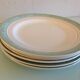 Six flat plates decor Sully by Ceranord/ vintage 50/60s