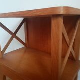 Compass feet bedside table 1960