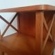 Compass feet bedside table 1960
