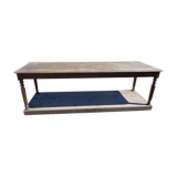 Oak draper table