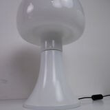 Vintage glass table lamp, 1970s