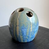 Vintage flower pick – Gradient blue – 1956 – Shell shape