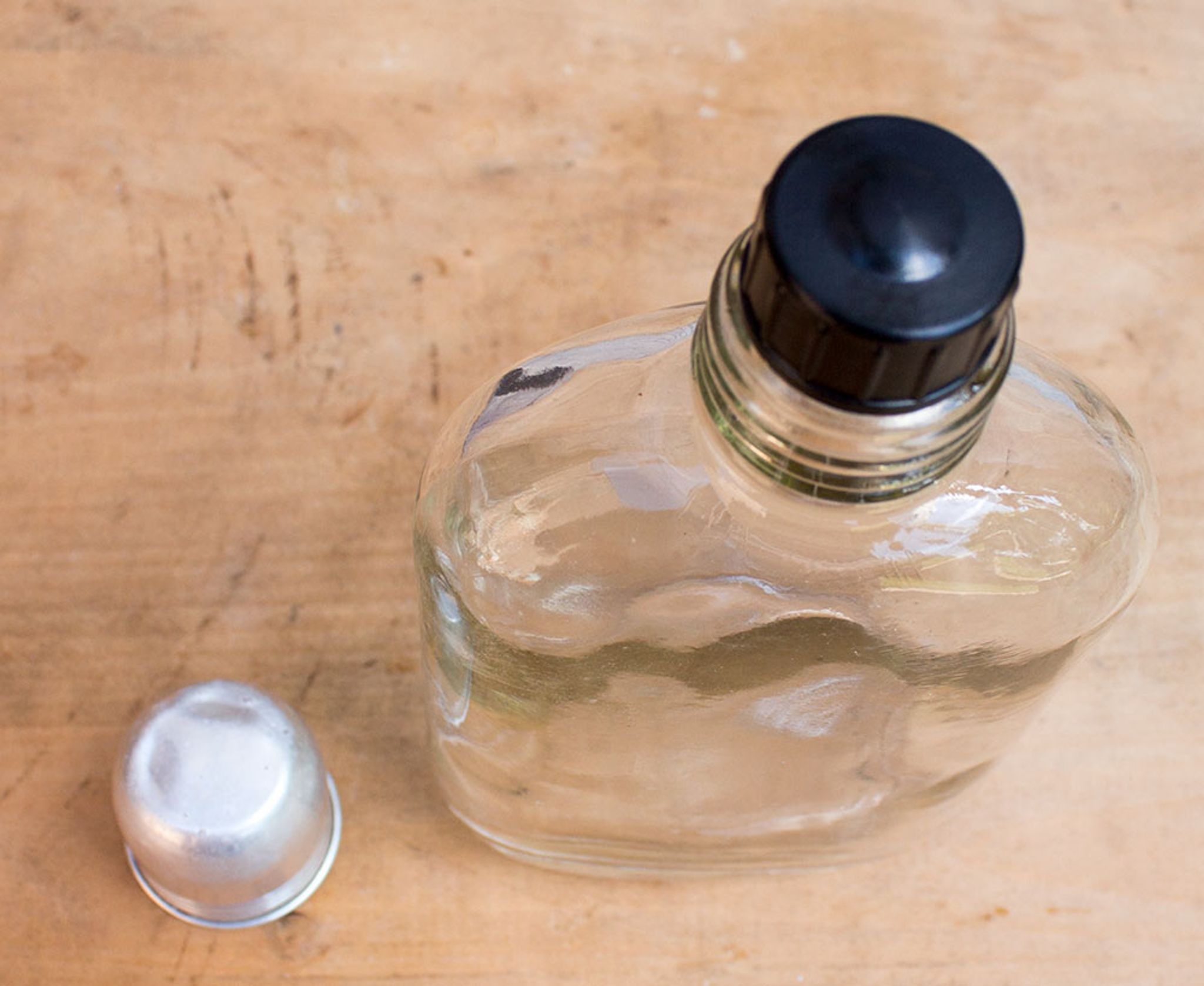 Old Suede pocket bottle
