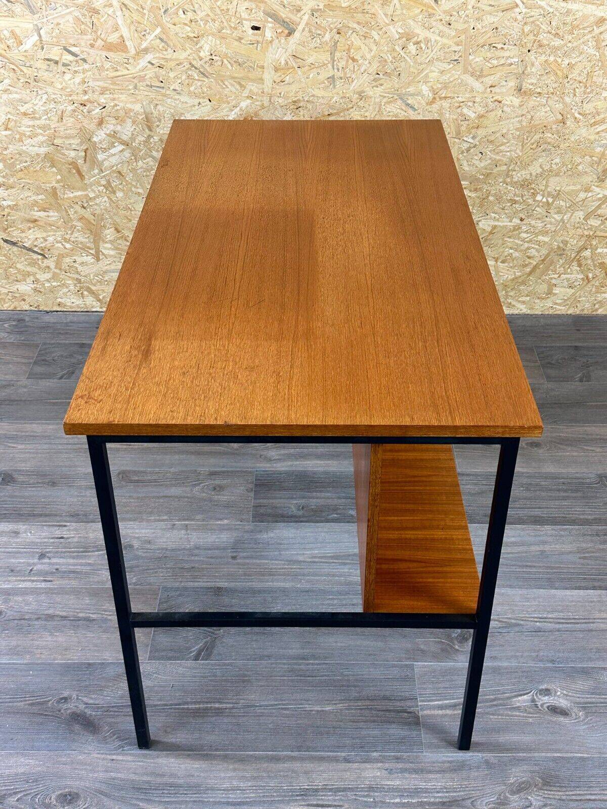 60s 70s teak desk by Günter Renkel for Rego Mobile Germany
