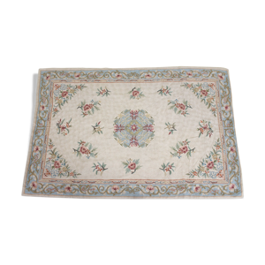 Tapis surpiqué tapis kashmiri