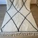 Hand-woven Berber carpet, 260 x 150 cm