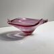 Italian Alexandrite Bowl, handmade with stripes - 1970s