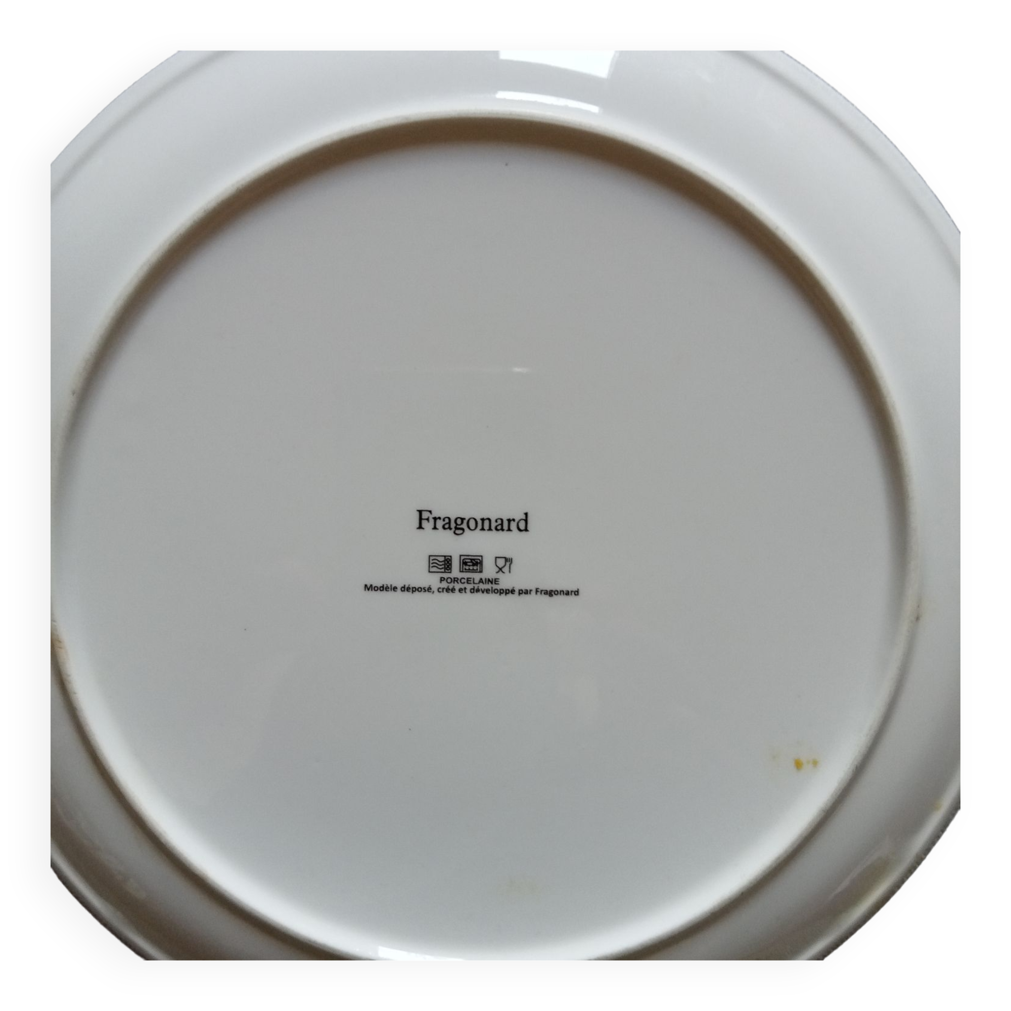 3 assiettes Fragonard