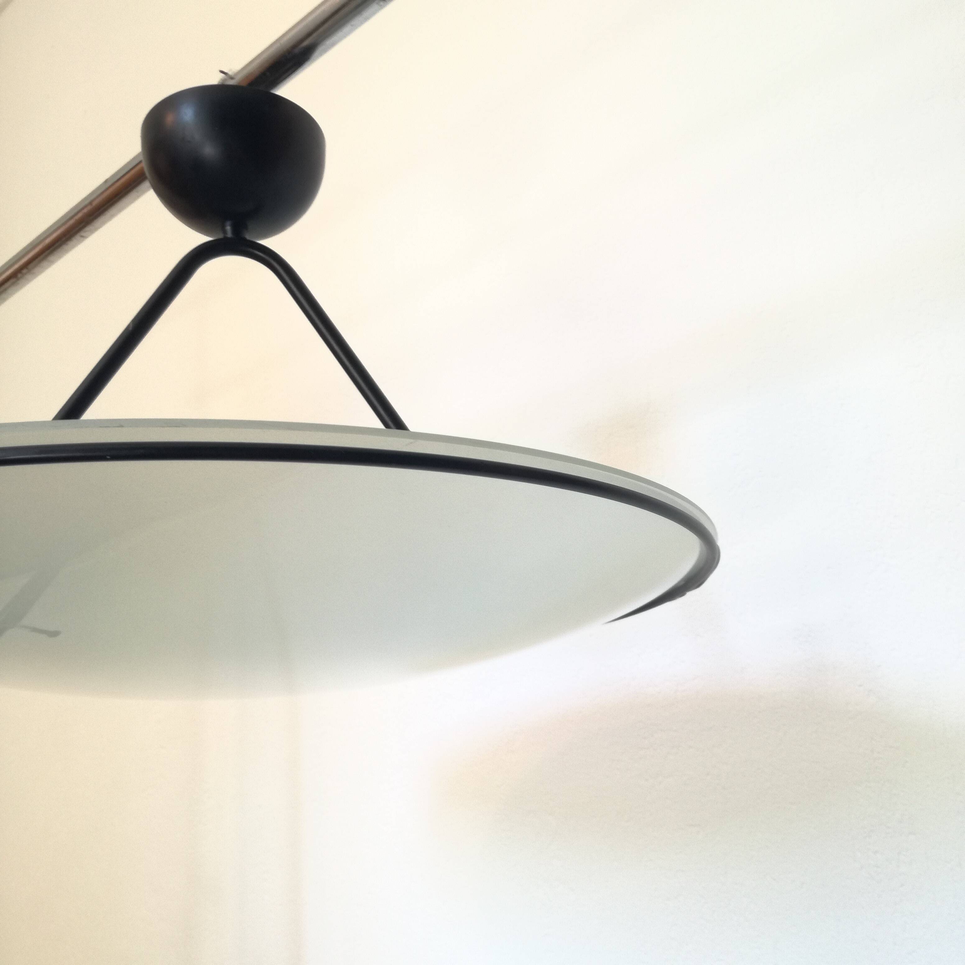 Glass saucer suspension Ø45