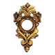Small baroque style mirror