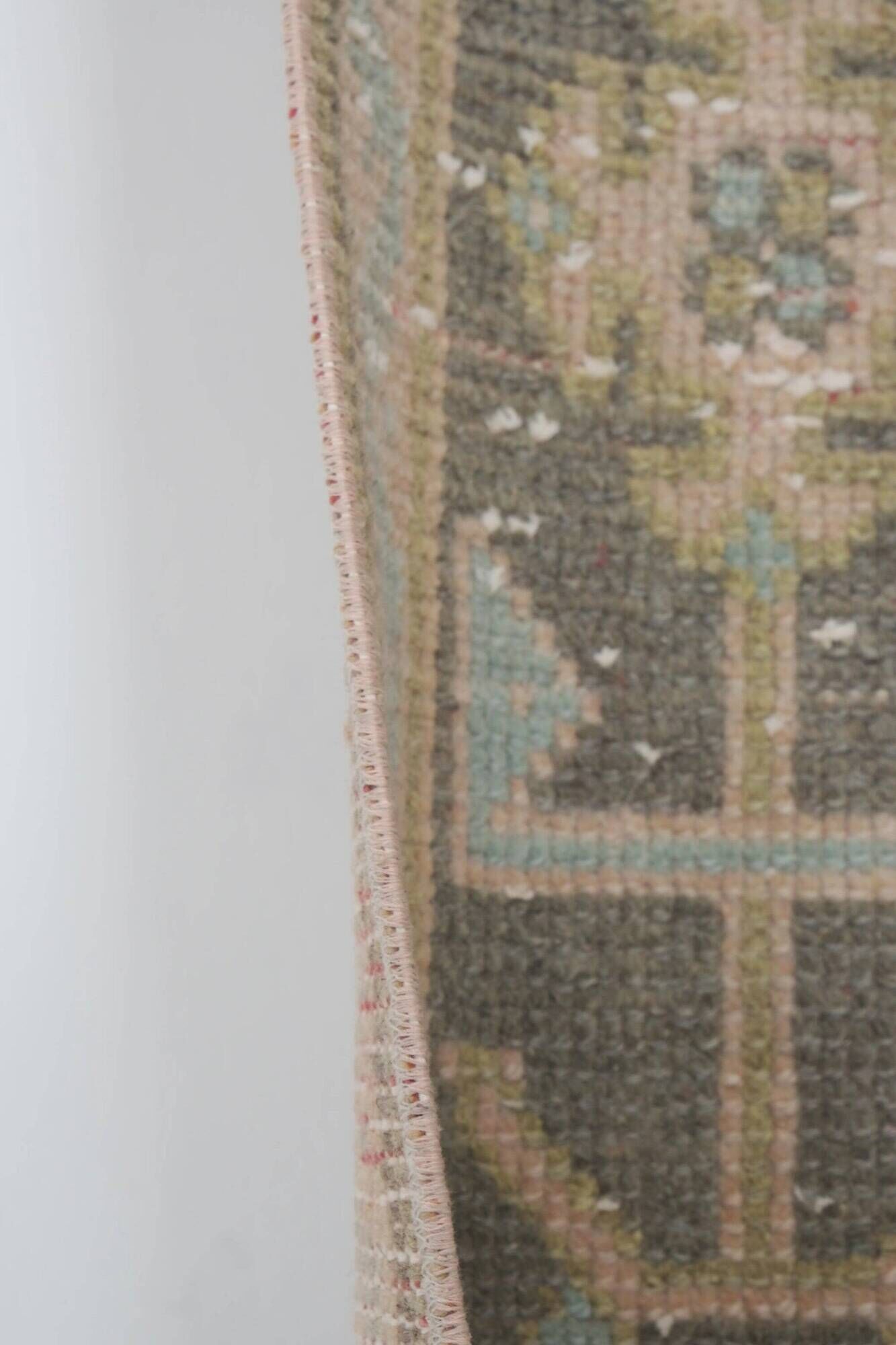 Vintage Turkish hallway rug 53x260 cm