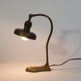 Art Nouveau bronze lamp