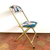 Upcycled vintage folding chair - Olga