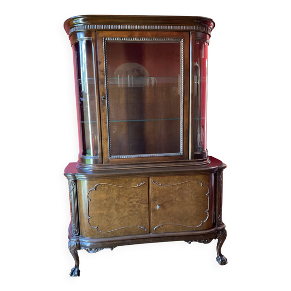 Vitrine argentier chippendale
