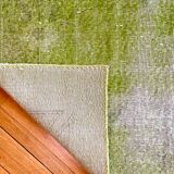 Vintage green carpet