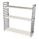 Wall shelving unit designed by d. dekker for tomado, vintage shelves / bookshelves