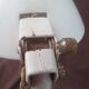 Starmat lamp with counterpoid vintage 80s