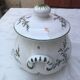 Vegetable dish or soup tureen in Moustiers earthenware signed LALLIER