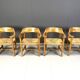 Rainer Daumiller pine wood dining chairs for Hirtshals Savvaerk - set of 4 - 1970s