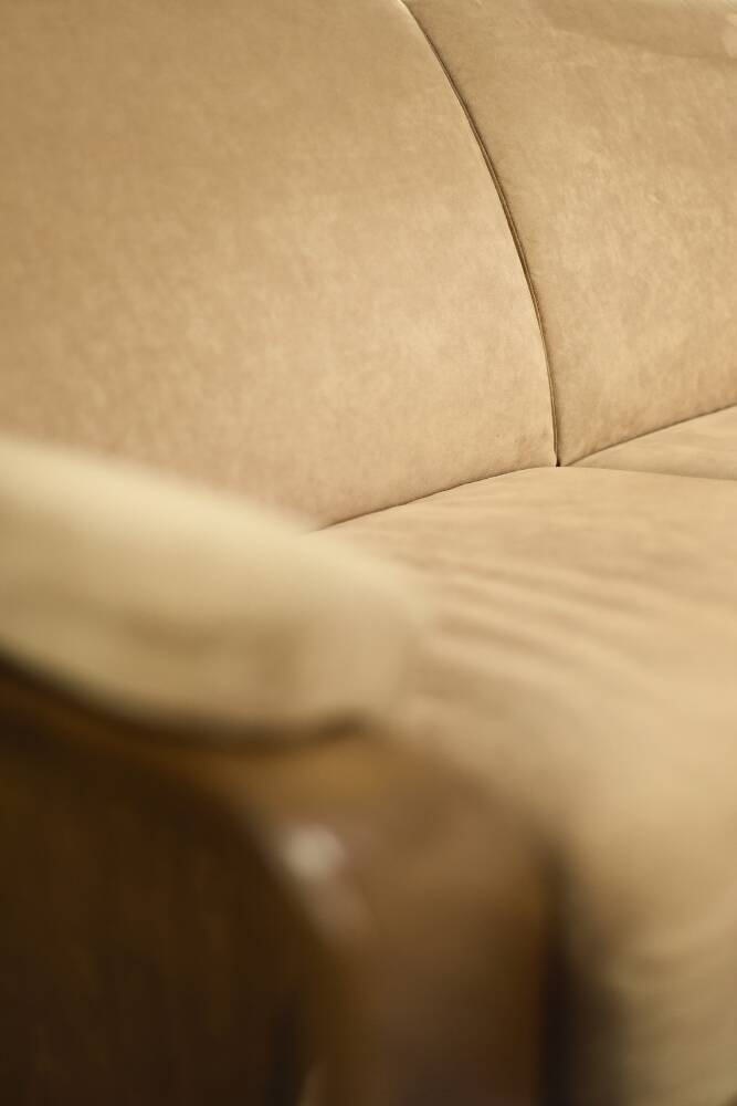 Modern Norwegian mid-century two-seater sofa, low-back loveseat Stressless Pegasus by Ekornes.
