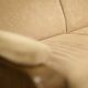 Modern Norwegian mid-century two-seater sofa, low-back loveseat Stressless Pegasus by Ekornes.