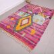 Colorful Contemporary Moroccan rug 134 x 197 cm - Authentic Boujaad Rug