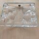 Vintage restangular crystal ashtray Vannes Le Chatel