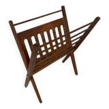 Scandinavian Folding Magazine Rack CEES BRAAKMAN for Pastoe Wood 1960s