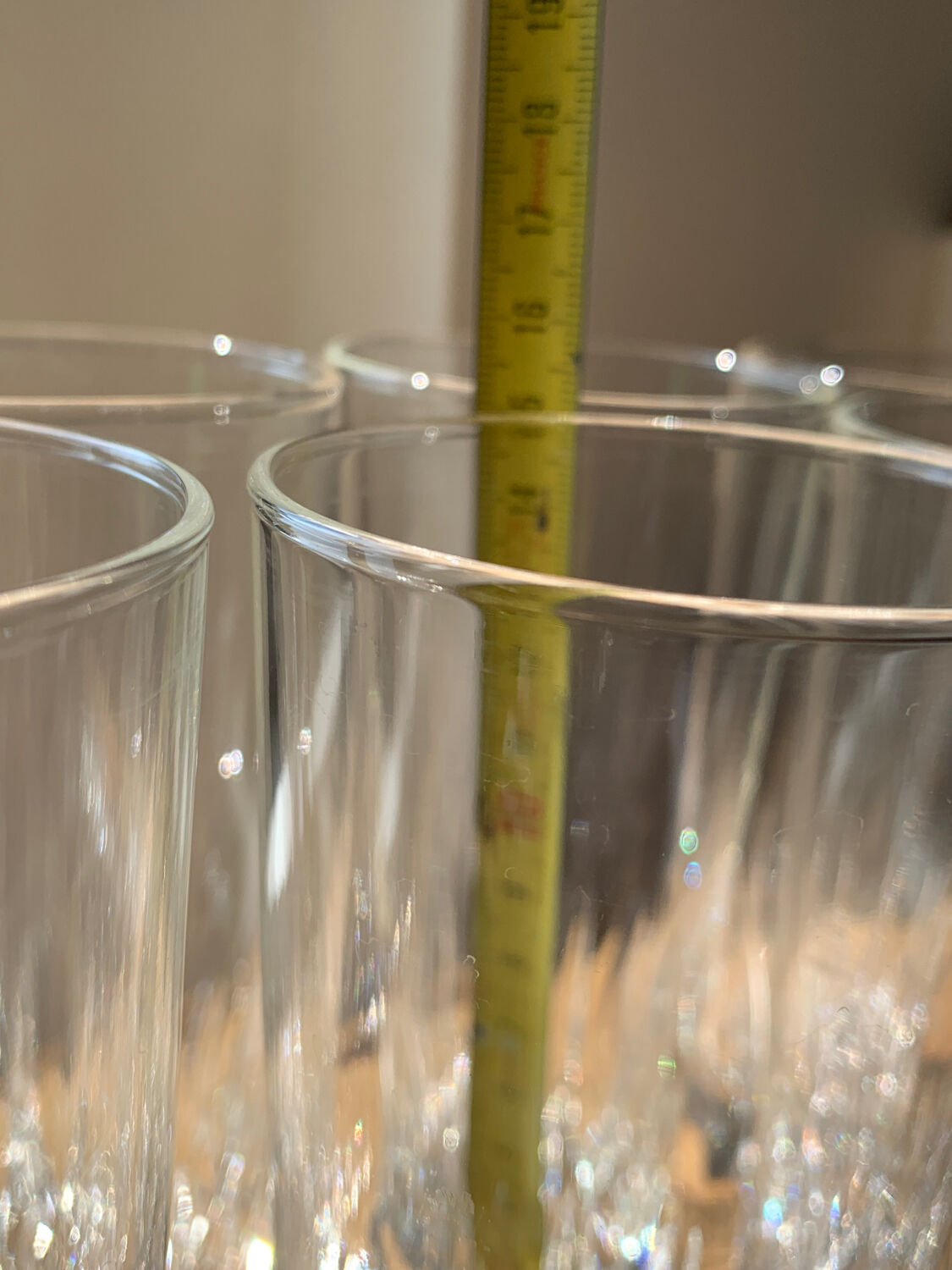 10 verres apéritifs soda