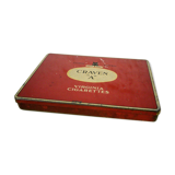 Cigarette box "craven a"